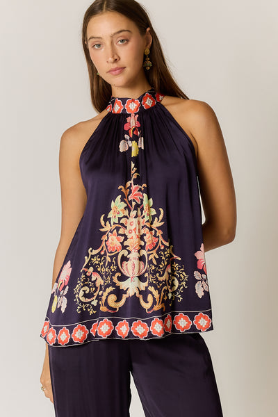 Rubyyaya - Gazte Top - Burgundy PRESALE JULY DELIVERY
