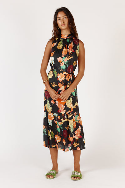 Rubyyaya - Laurasia Halter Dress - Black