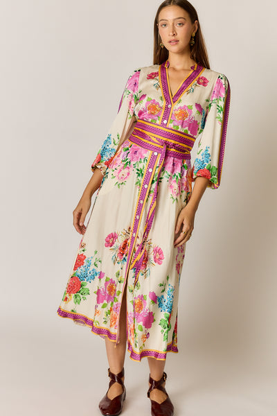 Rubyyaya - Liberte Maxi Dress - Cream