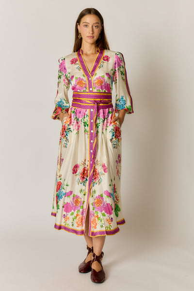 Rubyyaya - Liberte Maxi Dress - Cream