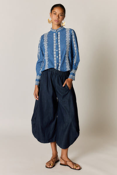 Rubyyaya - Palloncino Pant - Denim PRESALE AUG DELIVERY