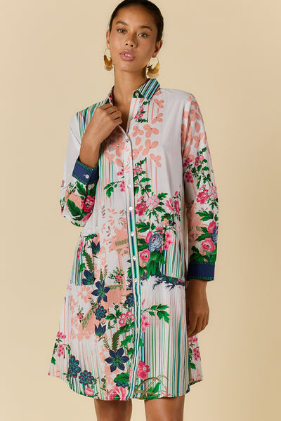 Rubyyaya - Roseanne Shirtmaker Dress - Multi PRESALE JULY DELIVERY