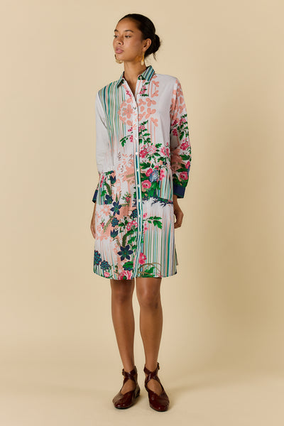 Rubyyaya - Roseanne Shirtmaker Dress - Multi PRESALE JULY DELIVERY