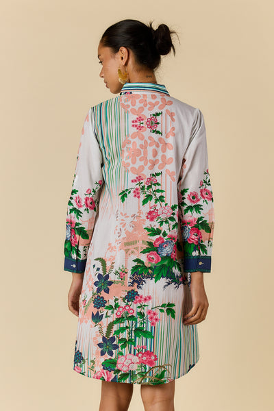 Rubyyaya - Roseanne Shirtmaker Dress - Multi PRESALE JULY DELIVERY