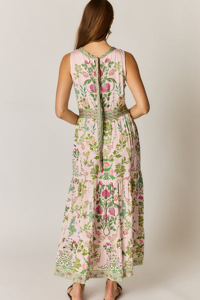 Rubyyaya - Tatiana Maxi Dress - Pink PRESALE AUG DELIVERY