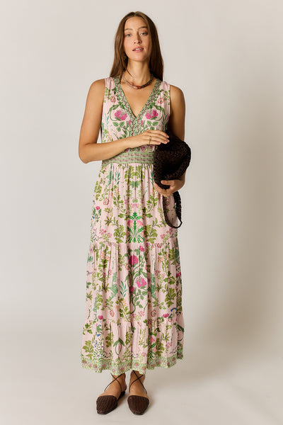 Rubyyaya - Tatiana Maxi Dress - Pink PRESALE AUG DELIVERY