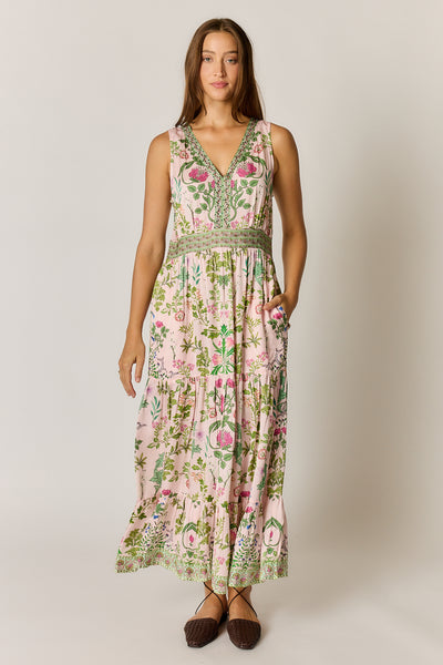 Rubyyaya - Tatiana Maxi Dress - Pink PRESALE AUG DELIVERY
