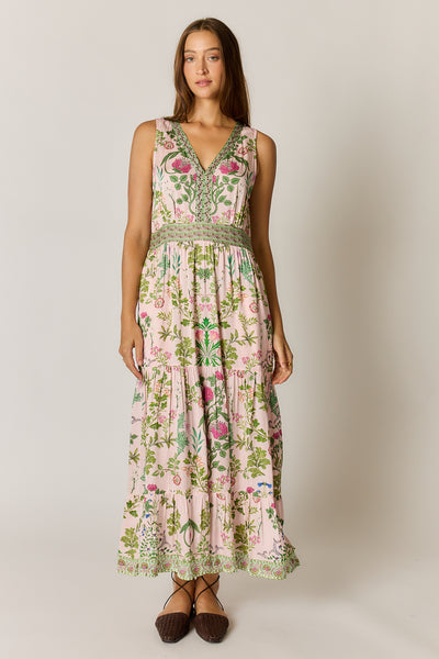 Rubyyaya - Tatiana Maxi Dress - Pink PRESALE AUG DELIVERY