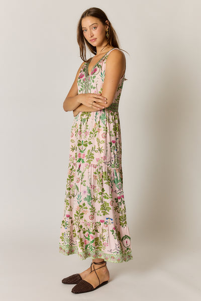 Rubyyaya - Tatiana Maxi Dress - Pink PRESALE AUG DELIVERY