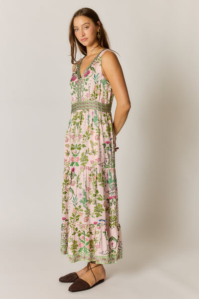 Rubyyaya - Tatiana Maxi Dress - Pink PRESALE AUG DELIVERY