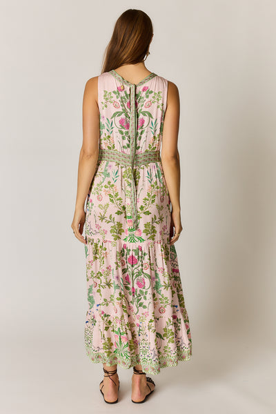 Rubyyaya - Tatiana Maxi Dress - Pink PRESALE AUG DELIVERY