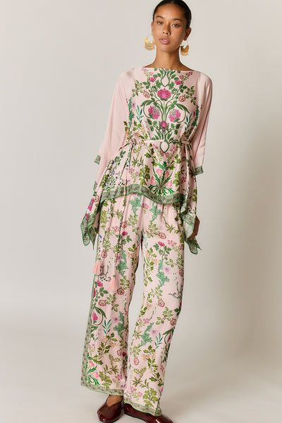 Rubyyaya - Tatiana Poncho Top - Pink PRESALE AUG DELIVERY