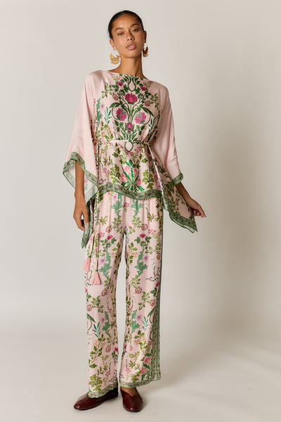 Rubyyaya - Tatiana Poncho Top - Pink PRESALE AUG DELIVERY