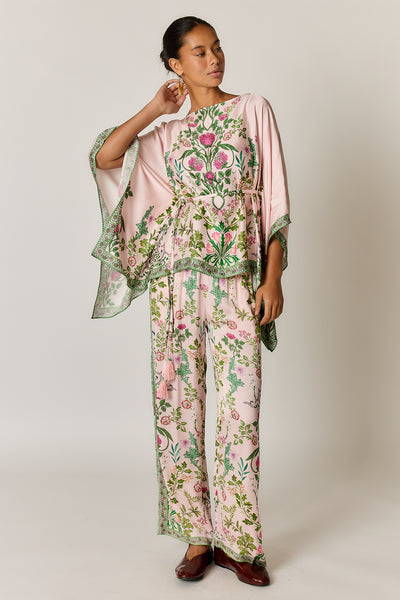 Rubyyaya - Tatiana Poncho Top - Pink PRESALE AUG DELIVERY