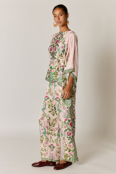 Rubyyaya - Tatiana Poncho Top - Pink PRESALE AUG DELIVERY