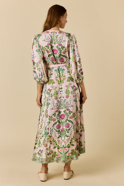 Rubyyaya - Tatiana Wrap Dress - Pink