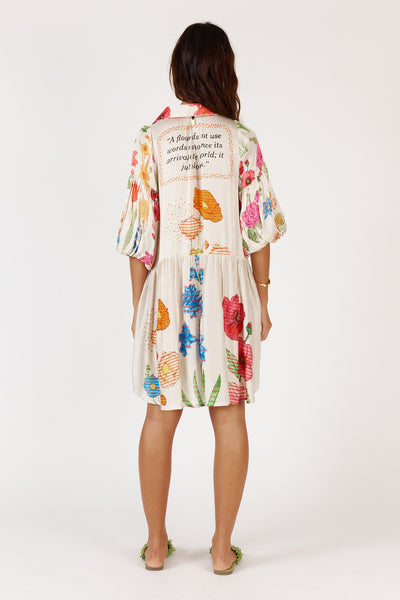 Rubyyaya - Tea Dress - Cream