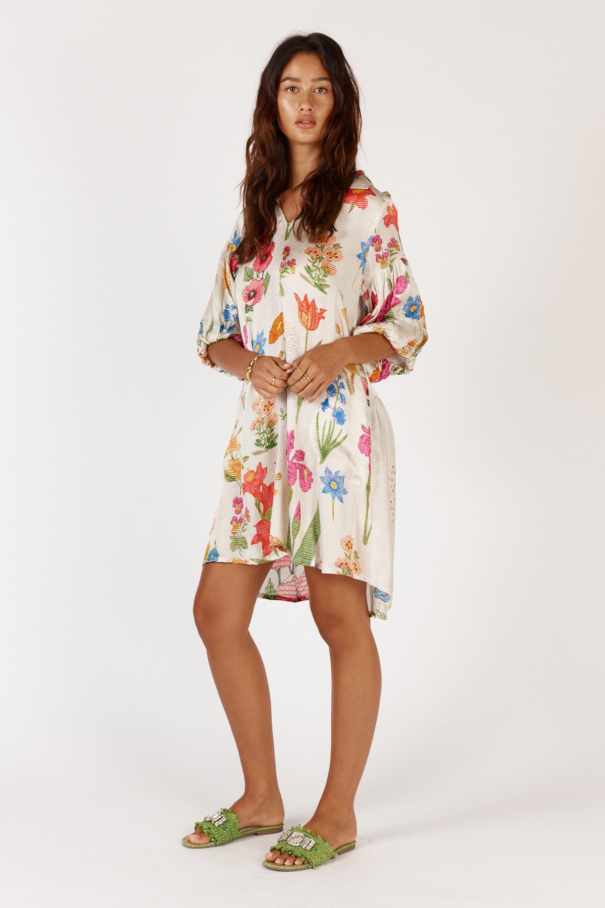 Rubyyaya - Tea Dress - Cream