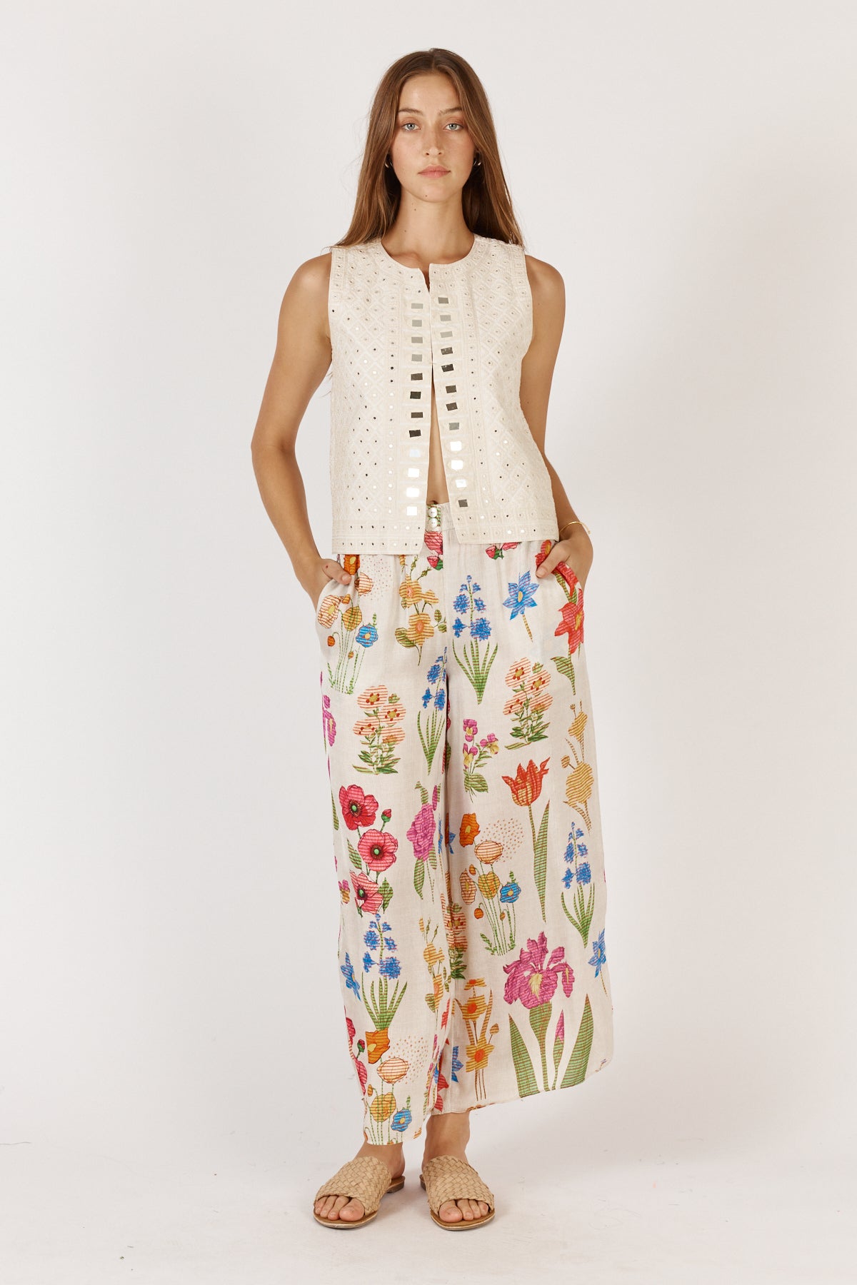 Rubyyaya - Tea Pant - Cream