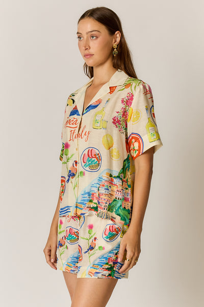 Rubyyaya - Tropea Shirt - Print