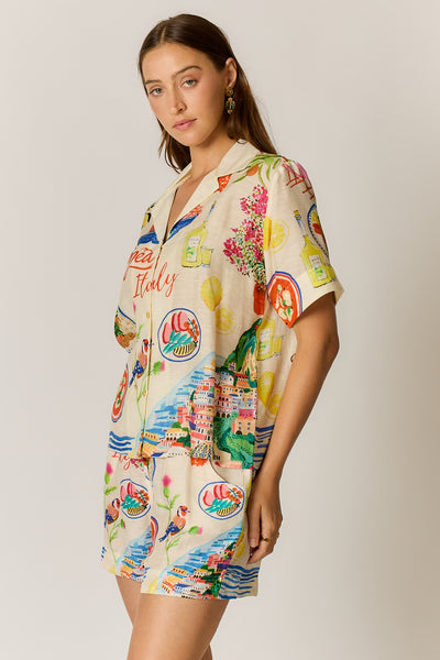 Rubyyaya - Tropea Shirt - Print