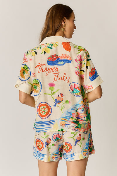 Rubyyaya - Tropea Shirt - Print PRESALE DUE NOW