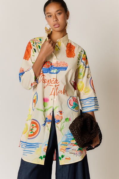 Rubyyaya - Tropea Shirtmaker Dress - Print PRESALE DUE END OF WEEK