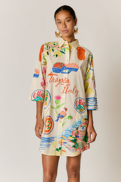 Rubyyaya - Tropea Shirtmaker Dress - Print PRESALE DUE END OF WEEK