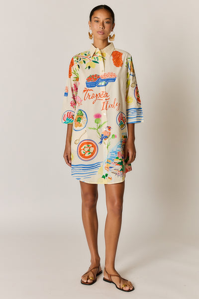 Rubyyaya - Tropea Shirtmaker Dress - Print PRESALE DUE END OF WEEK