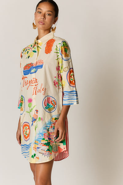 Rubyyaya - Tropea Shirtmaker Dress - Print PRESALE DUE END OF WEEK