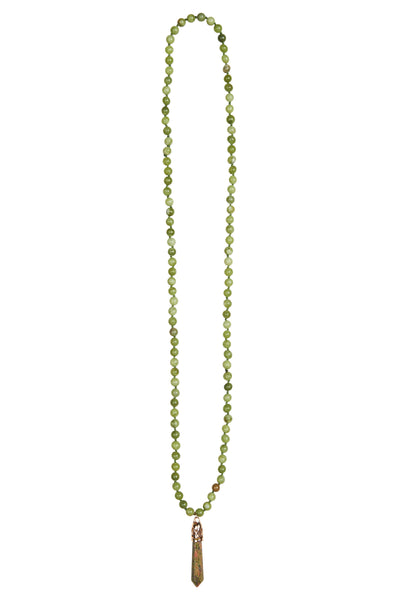 Eb & Ive - Raine Stone Necklace - Winter, Mystic, Olive, Acorn or Henna
