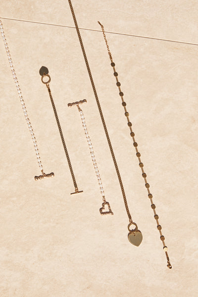 Eb & Ive - Ceduna Bracelet - Gold Heart