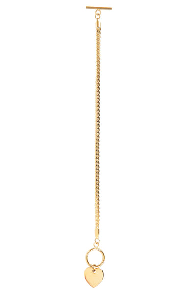 Eb & Ive - Ceduna Bracelet - Gold Heart