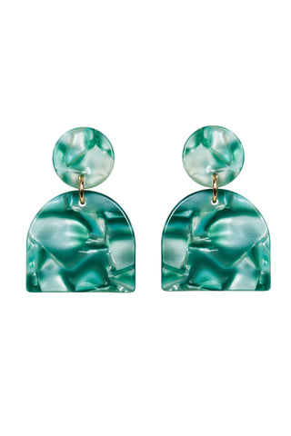 Eb & Ive - Gardenia Earring - Evergreen 2502501 