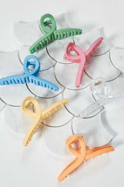 Eb & Ive - Soma Claw - Crystal, Honeycomb, Evergreen, Capri