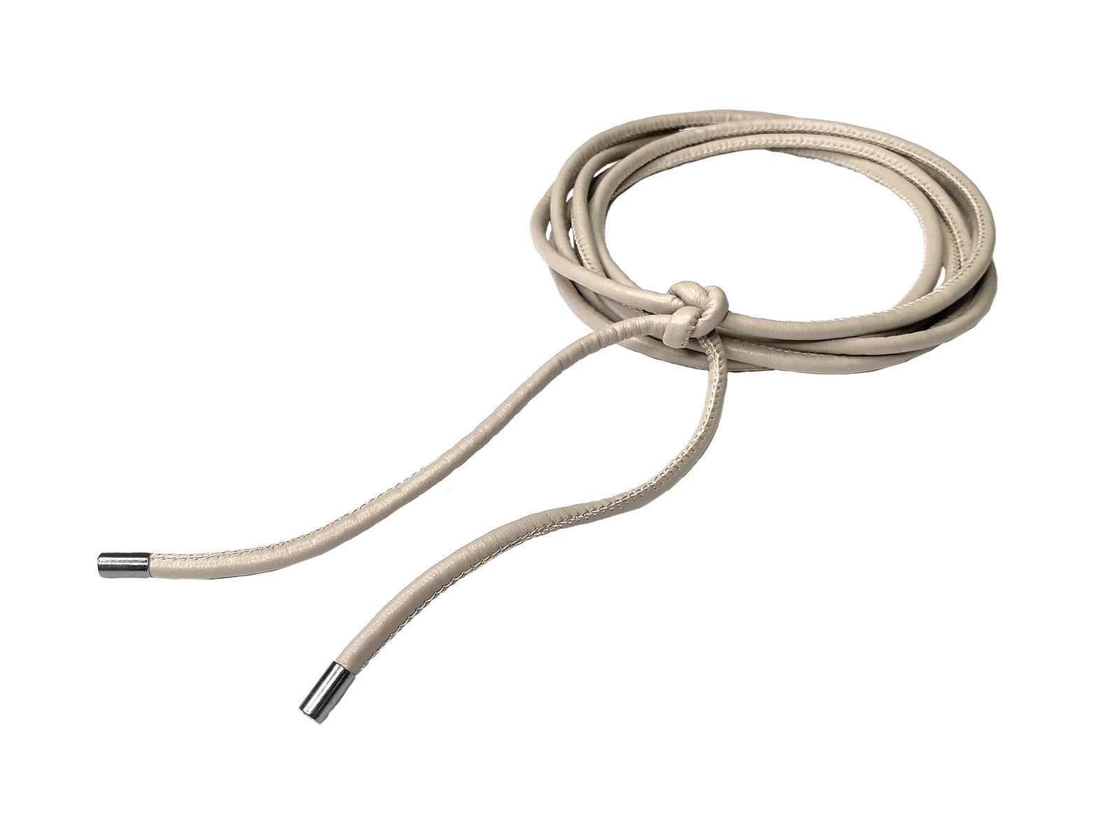 Eb & Ive - Studio Tie Belt - Tan, Ebony, Putty, Silver or Bronze
