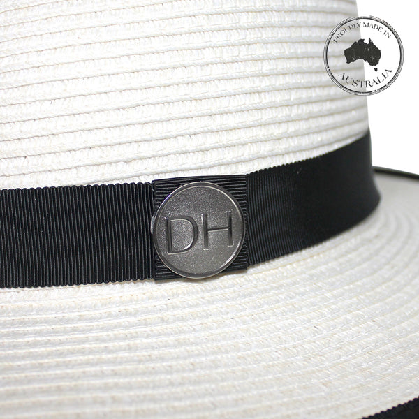 Canopy Bay by Deborah Hutton - Hat - Kingston - Ivory Black