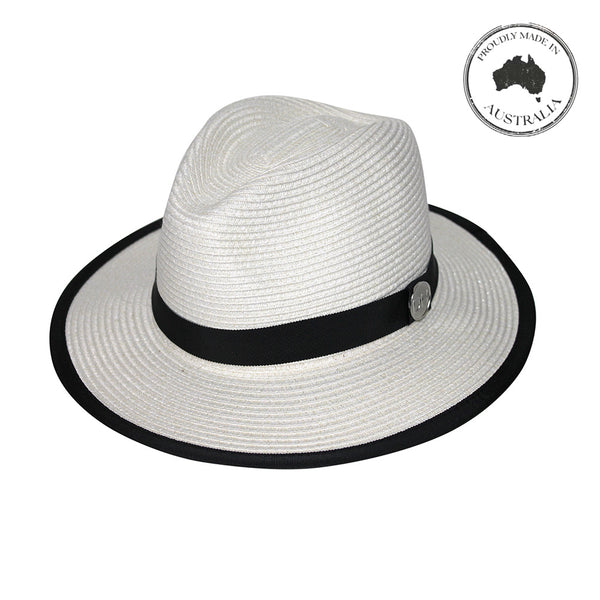 Canopy Bay by Deborah Hutton - Hat - Kingston - Ivory Black