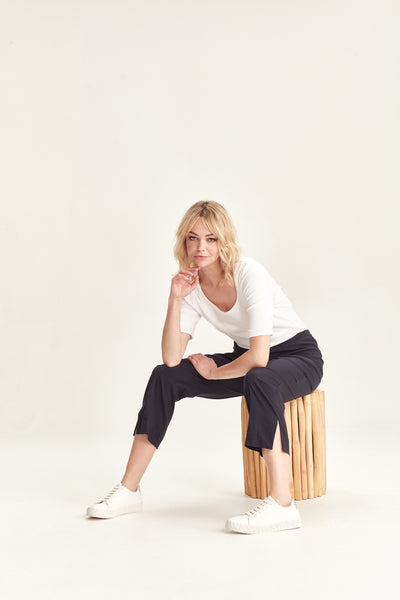 Verge - Acrobat 7/8 Pant - French Ink