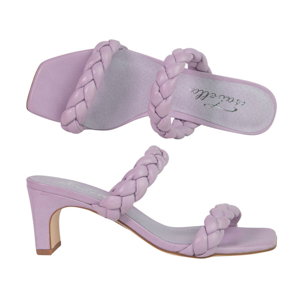 Isabella - Tia Shoe - Lilac Leather