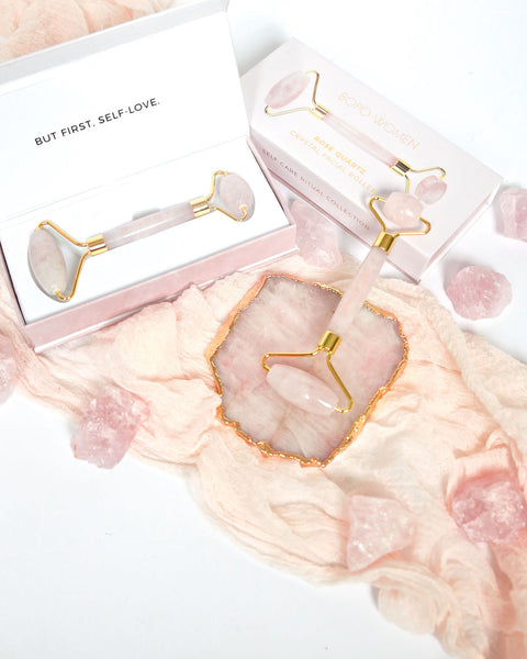 Bopo Women - Pink Quartz Facial Roller