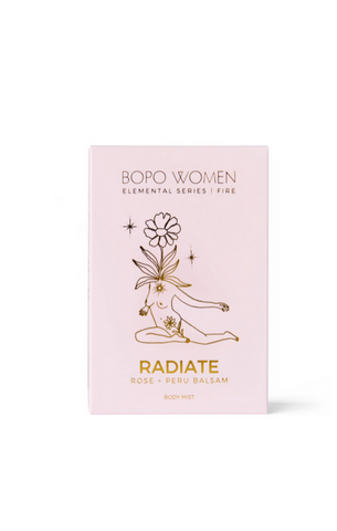 Bopo Women - Radiate Body Mist - Rose + Peru Balsalm