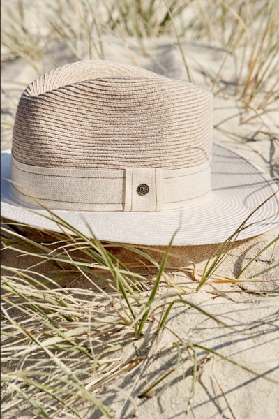 Canopy Bay by Deborah Hutton - Hat - Peta - Mix Camel Ivory