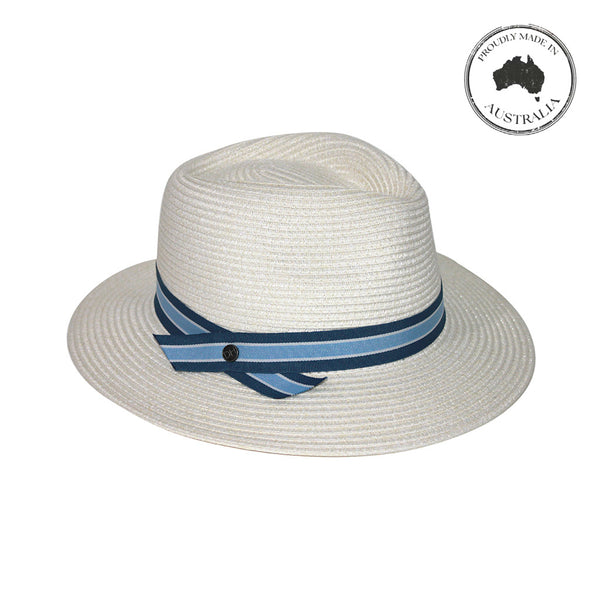 Canopy Bay by Deborah Hutton - Hat Flexibraid - Paros Trilby - Ivory