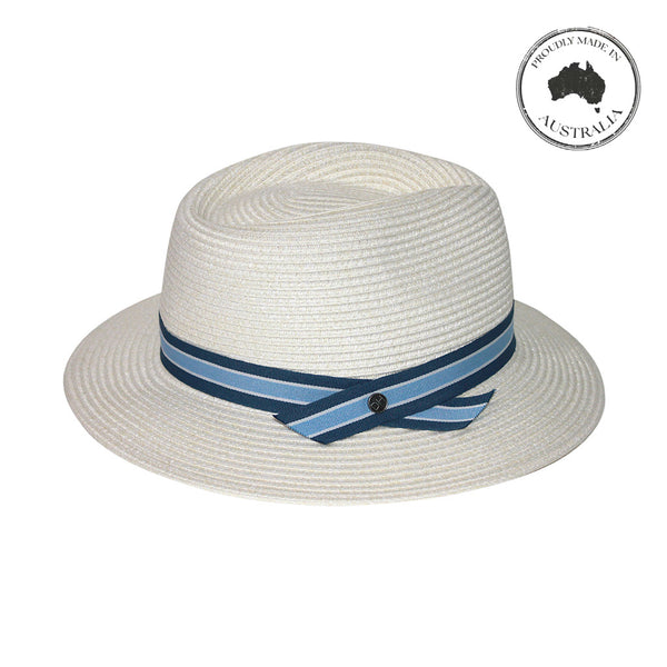 Canopy Bay by Deborah Hutton - Hat Flexibraid - Paros Trilby - Ivory