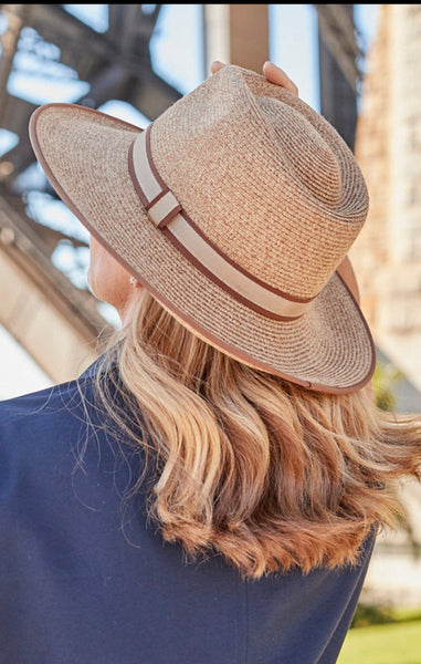 Canopy Bay by Deborah Hutton - Hat - Royston Fedora - Camel