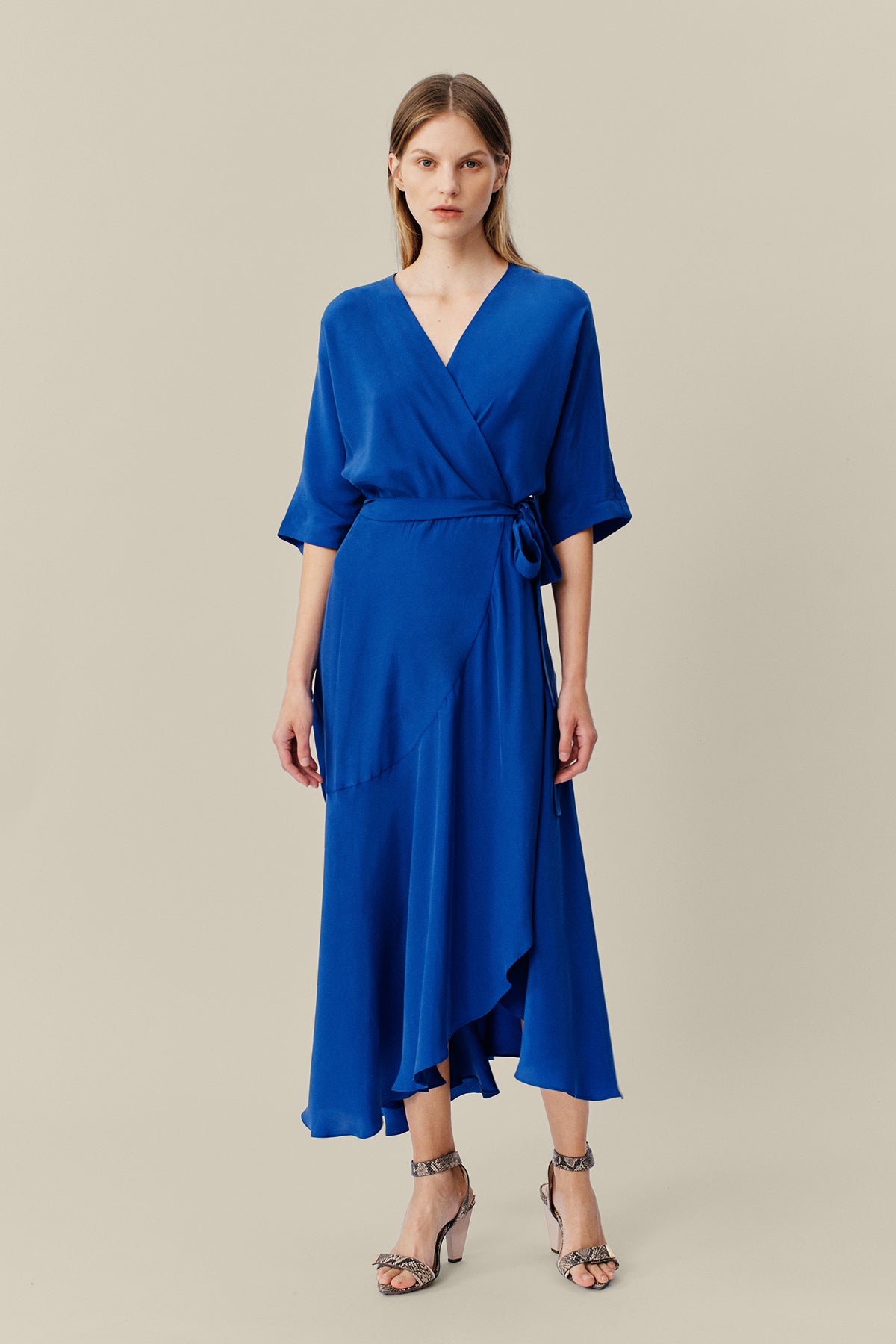 Ginger & Smart - Perpetual Wrap Dress - Iris