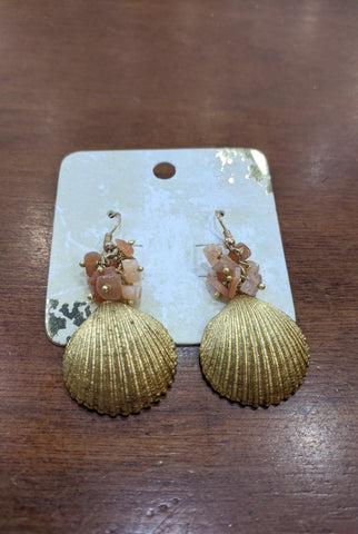 Eb & Ive - Dynasty Earring Coral Shell 2438302