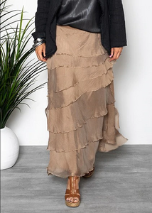 Imagine - Desert Fifi Flapper Silk Skirt 10IM2272