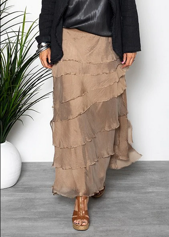Imagine - Desert Fifi Flapper Silk Skirt 10IM2272